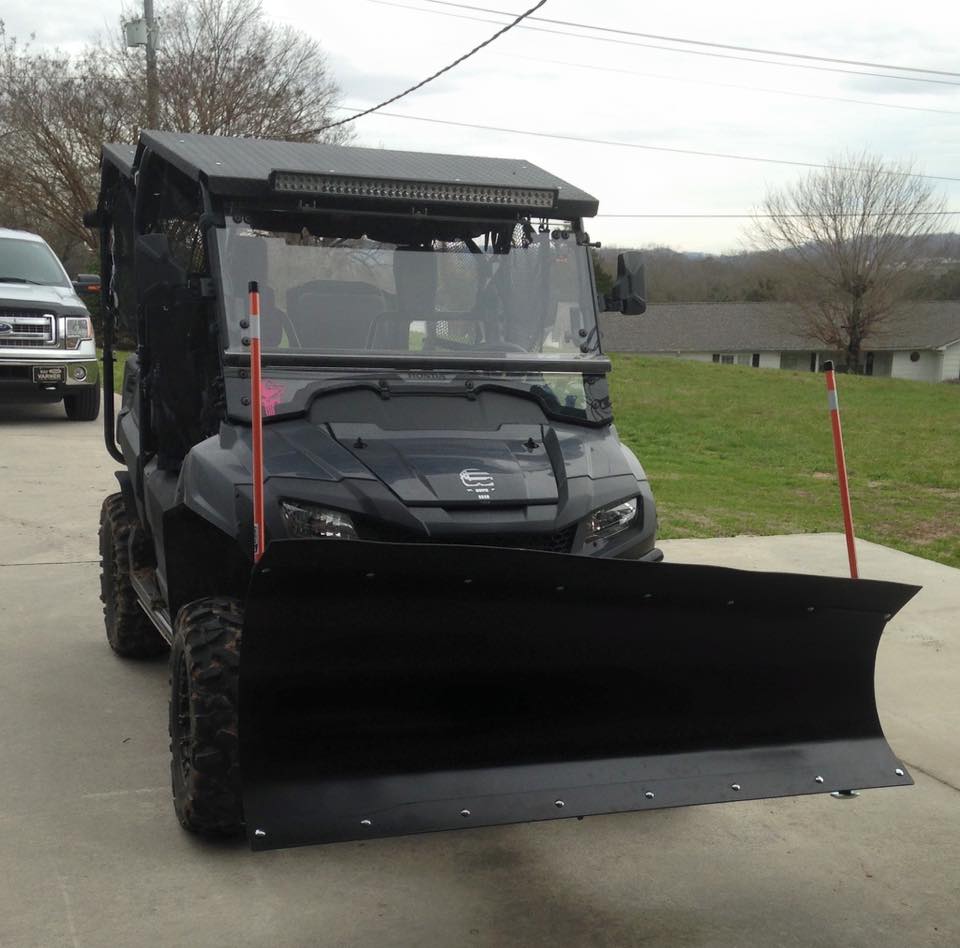 Honda Pioneer Denali Plows