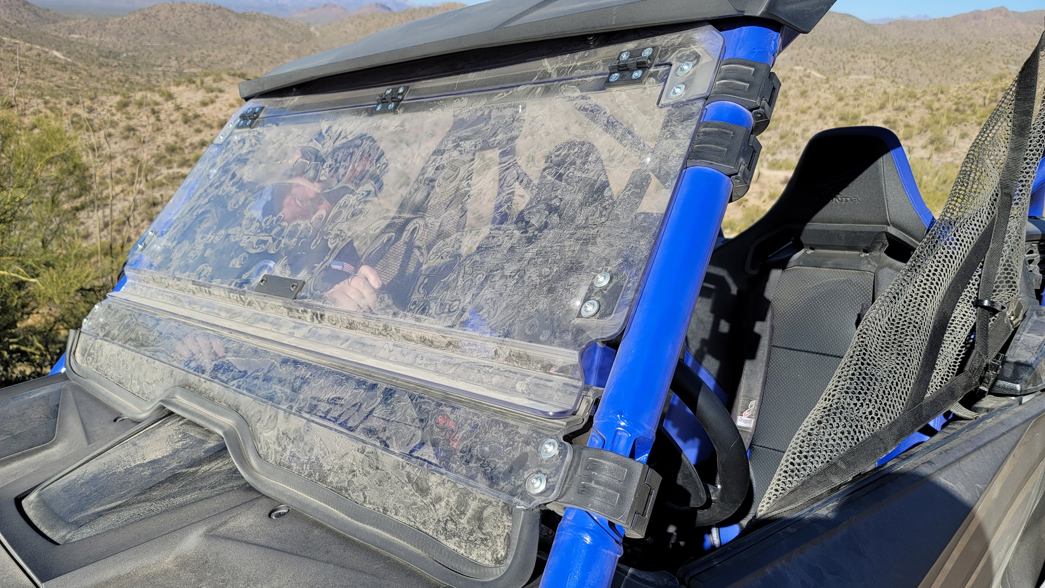 Honda Talon and Pioneer Windshield