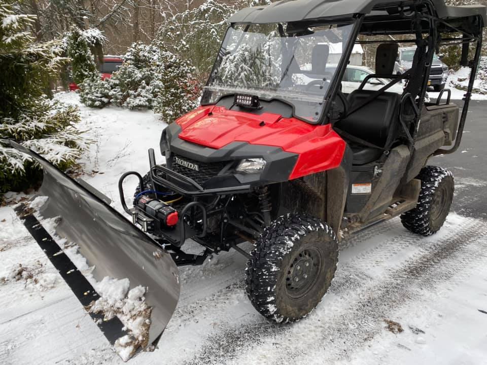 Honda Pioneer KFI Snow Plows