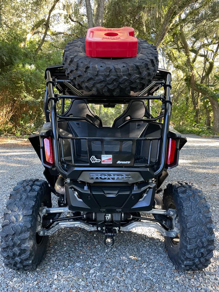 Carrying A Spare Honda UTV Tire