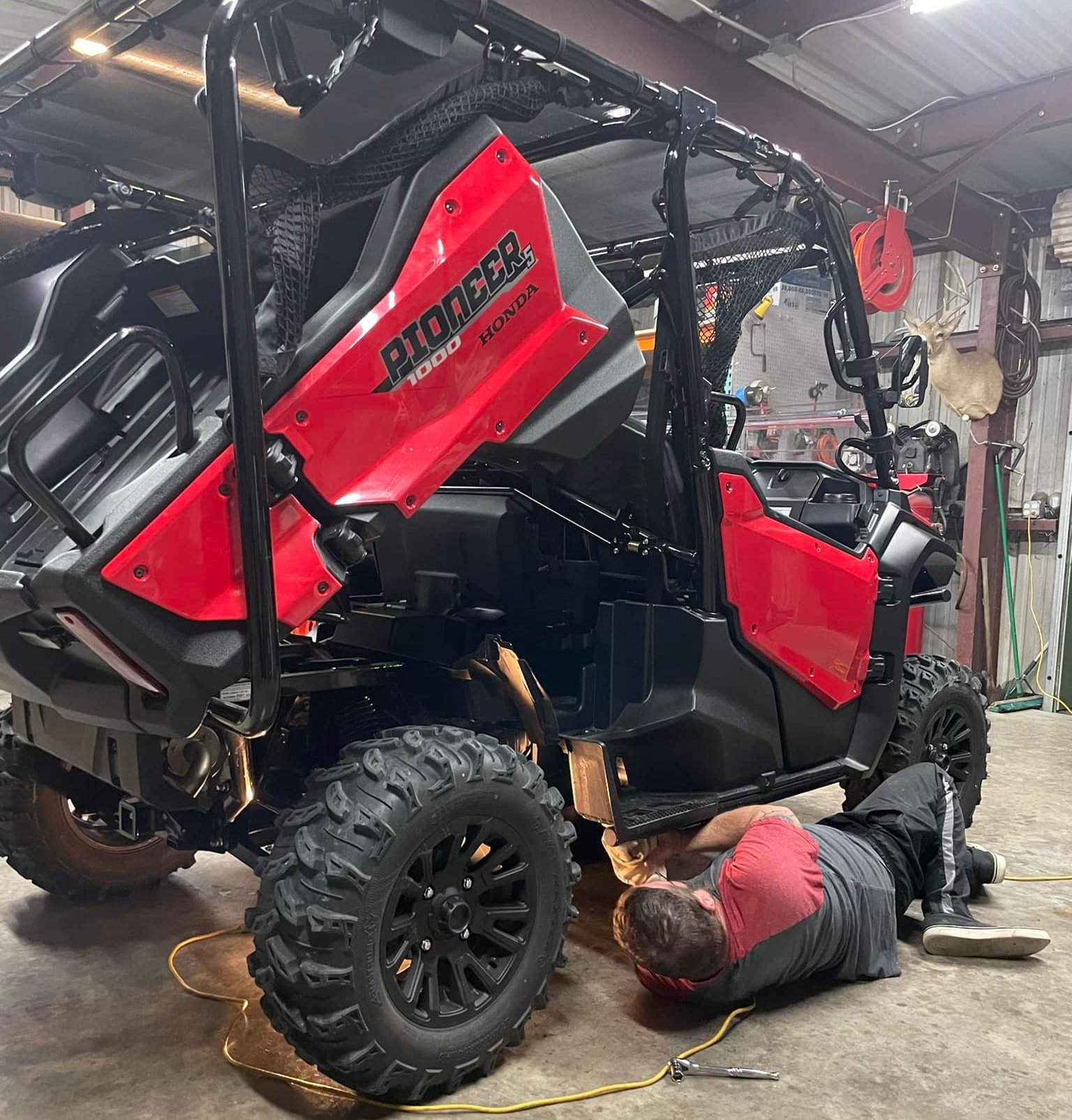 Making your Honda Pioneer Wider